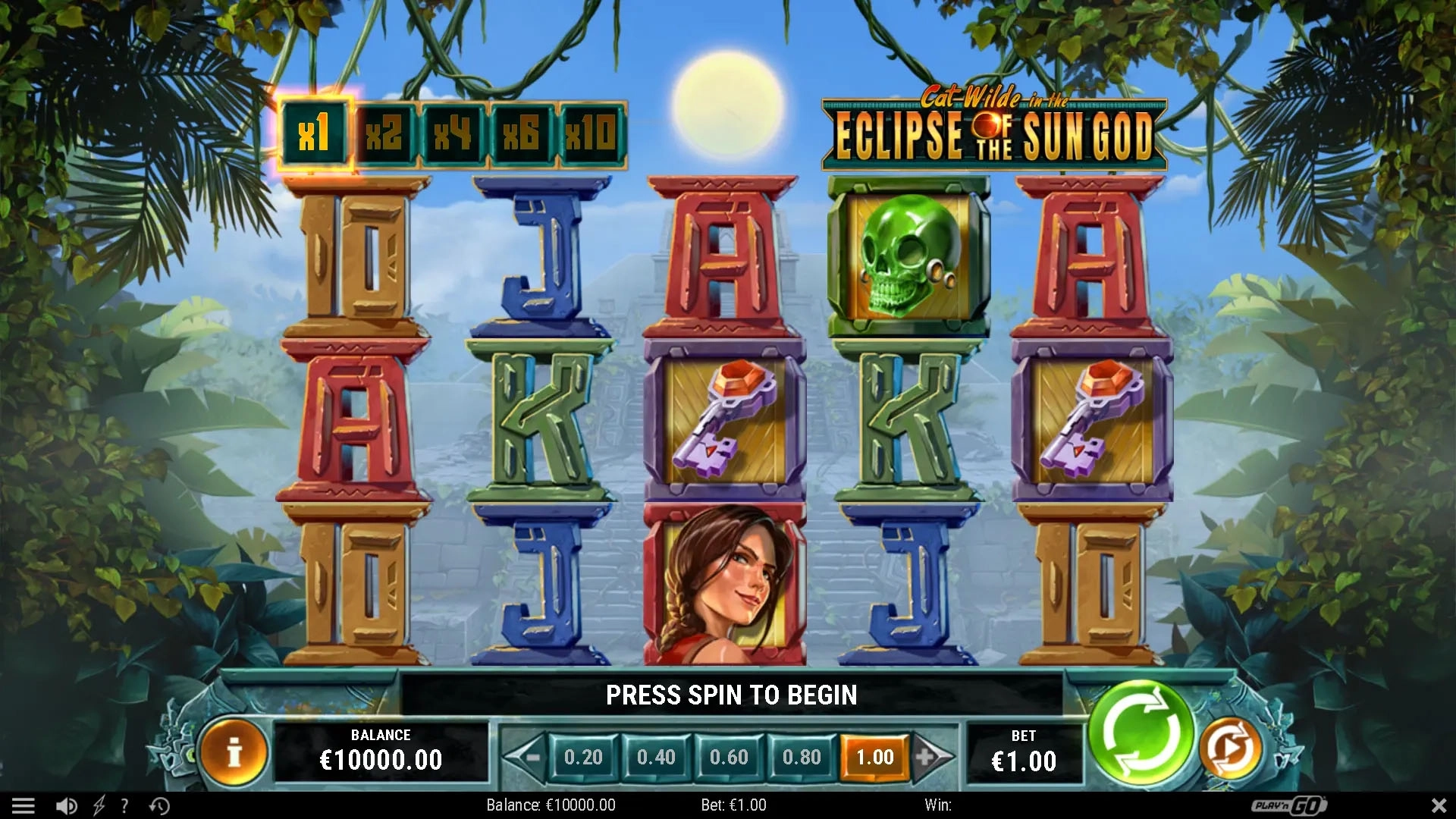 Cat Wilde in the Eclipse of the Sun God - Game screenshot