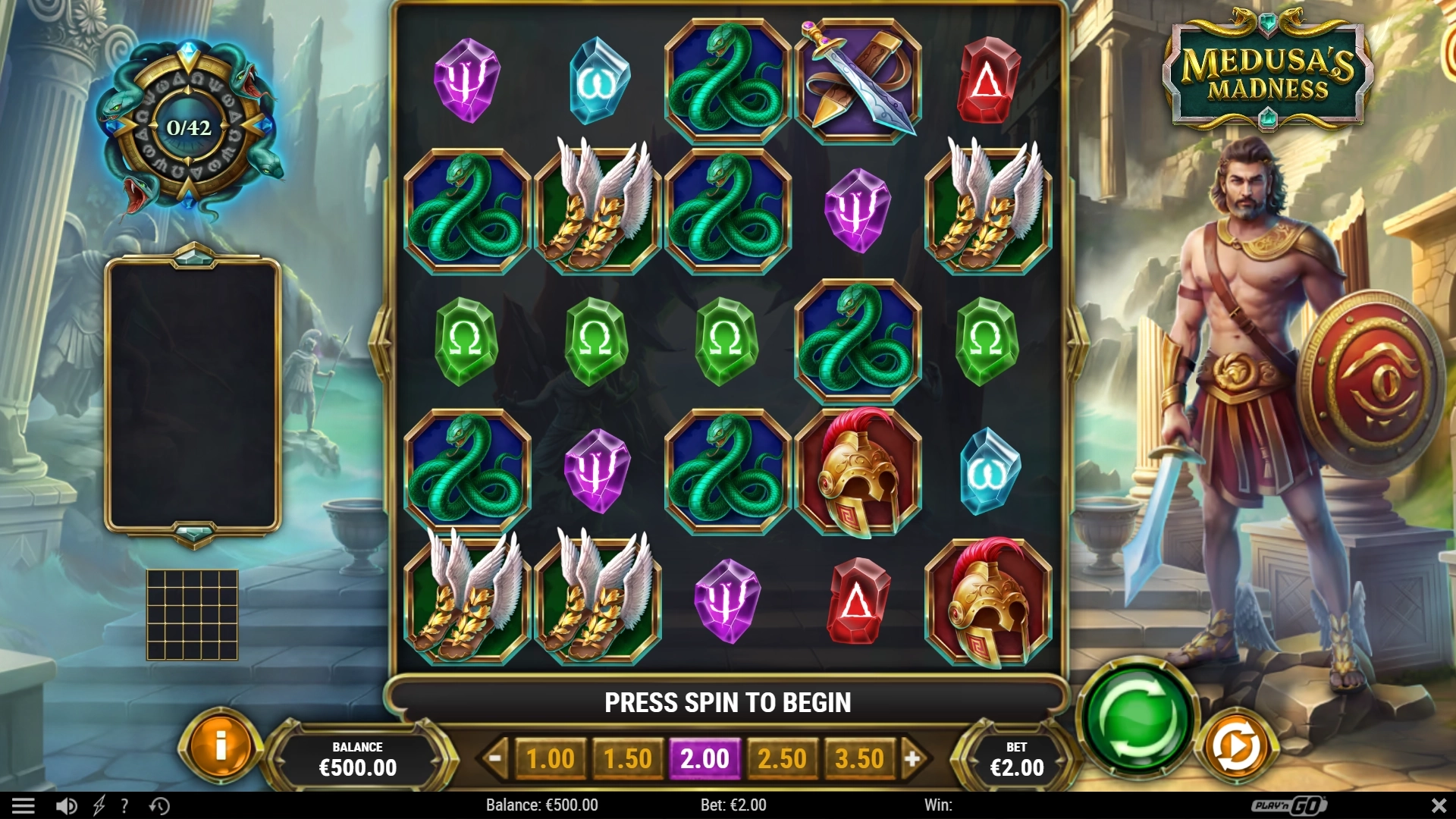 Medusa's Madness - Game screenshot