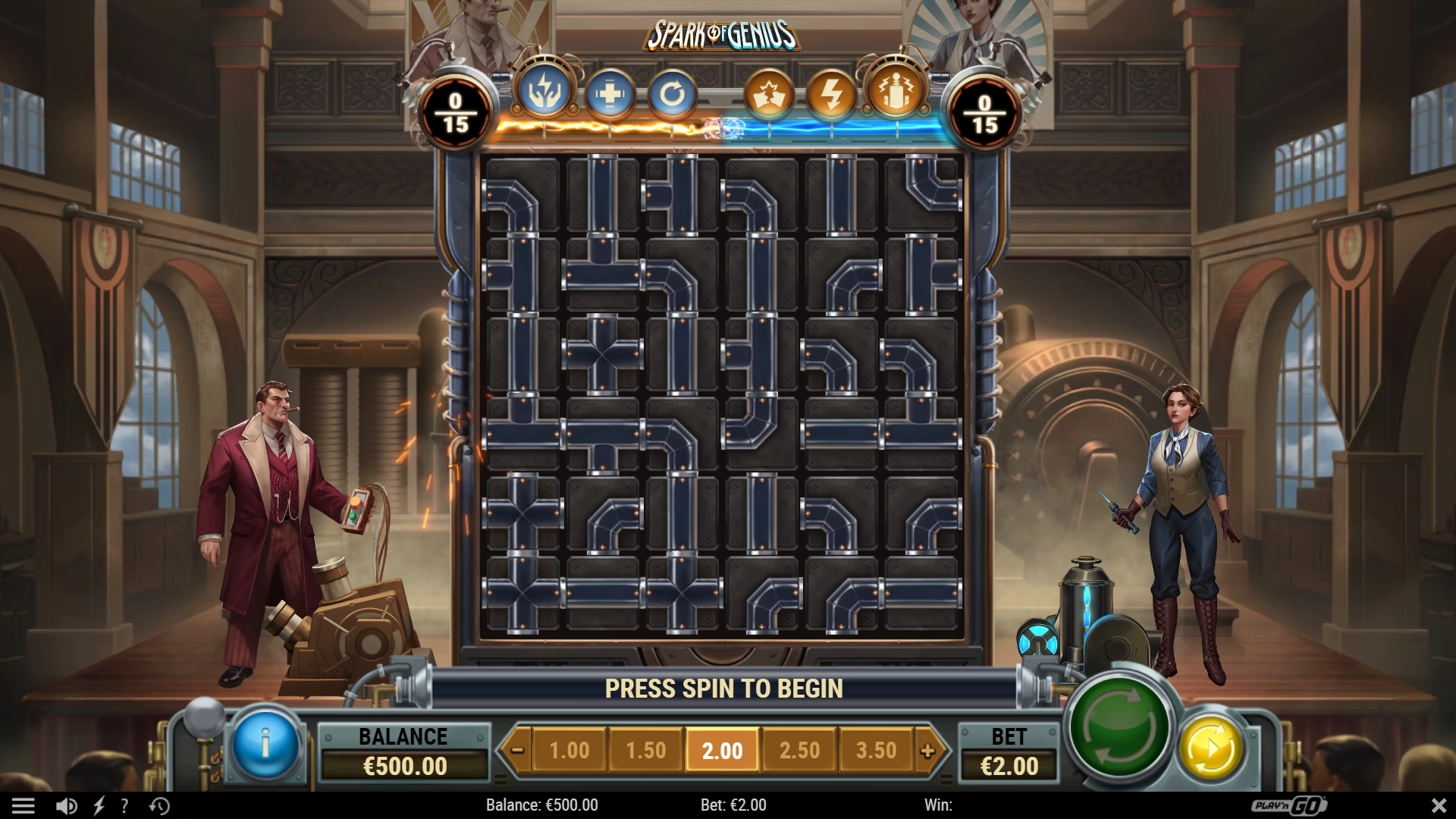 Spark of Genius - Game screenshot